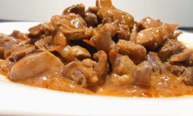 15 Receitas de moela de frango com molho de tomate