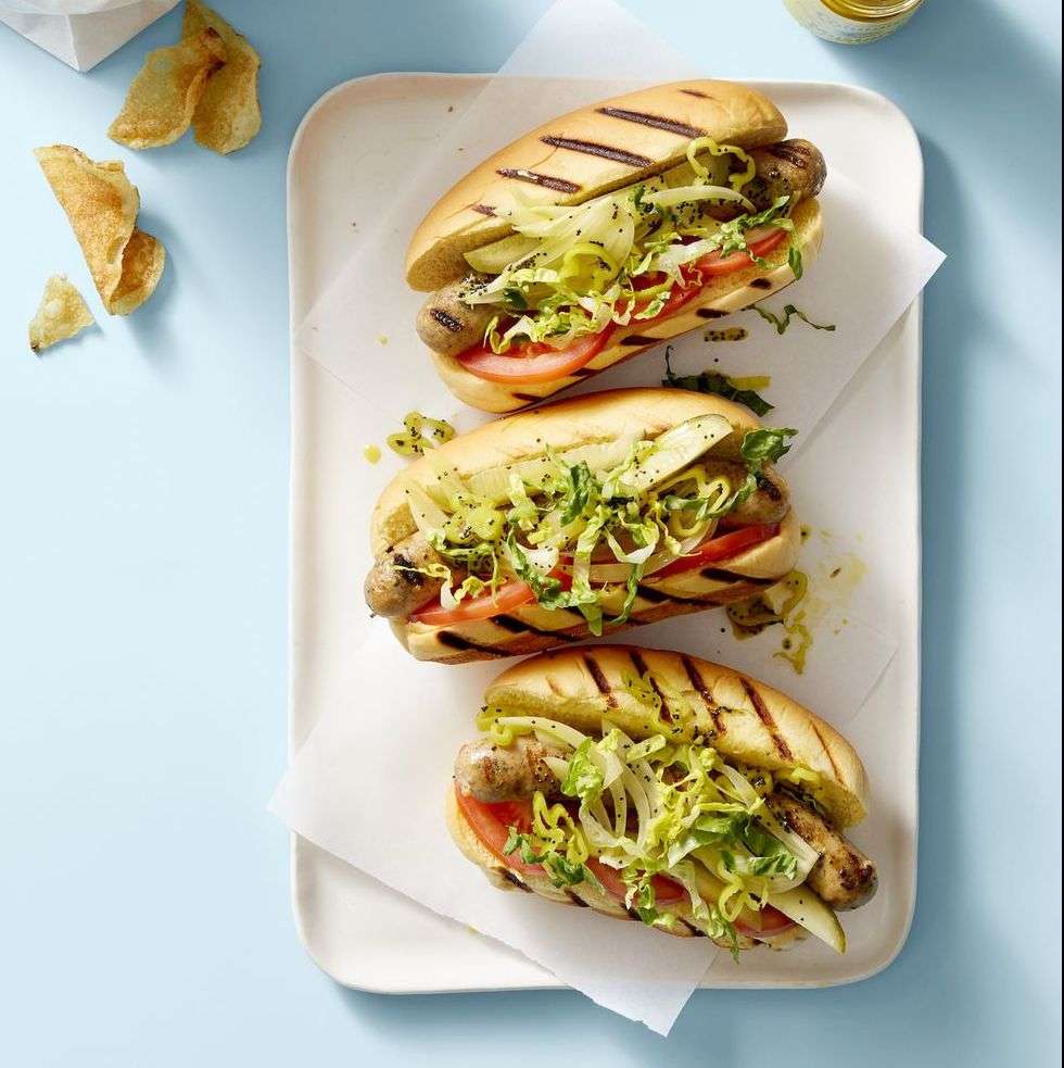 9. Cachorro Quente de Galinha ao Estilo de Chicago