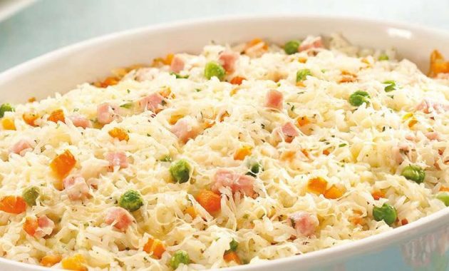 Arroz de Forno Colorido