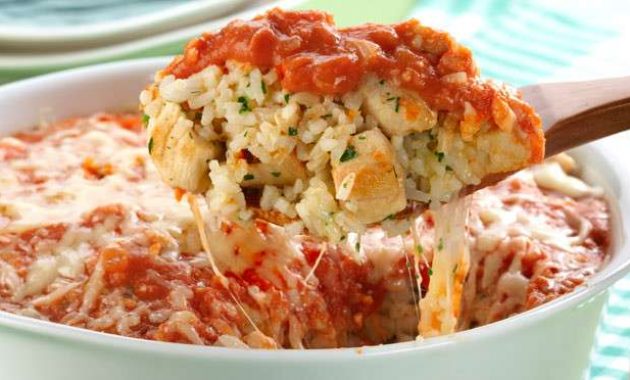 Arroz de forno com frango fácil