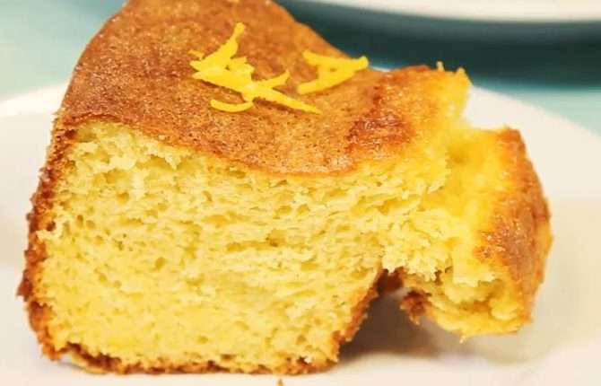 Bolo de Laranja Low Carb para nunca abandonar a Dieta