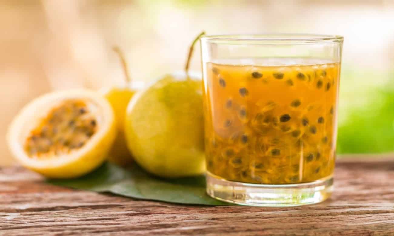Chá de maracujá para eliminar gordura