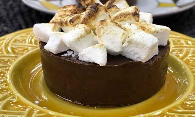 Creme de Chocolate com Mel