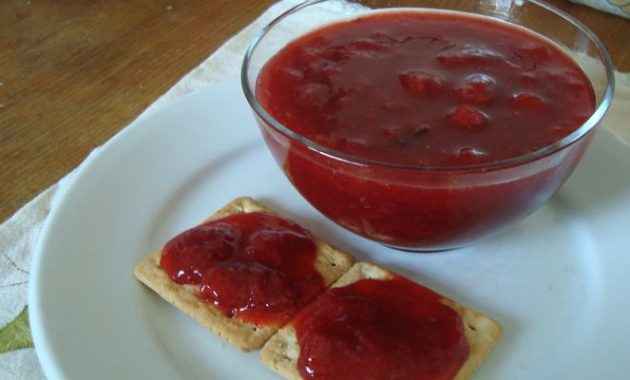 Geleia de morango