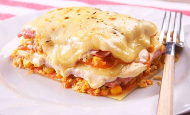 Lasanha de frango especial