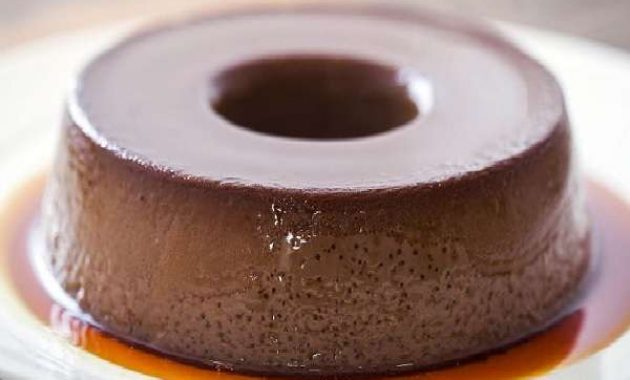 Pudim de Leite Condensado com Chocolate
