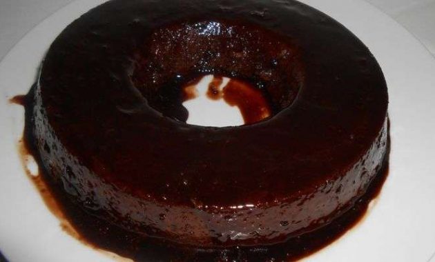 Receita de Pudim de chocolate de apenas 45 Minutos