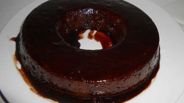 Receita de Pudim de chocolate de apenas 45 Minutos