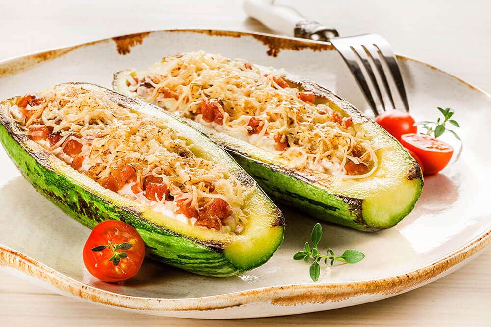 RECEITA DE ABOBRINHAS RECHEADAS