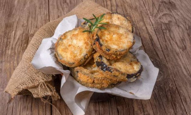 RECEITA DE  BERINJELA FRITA