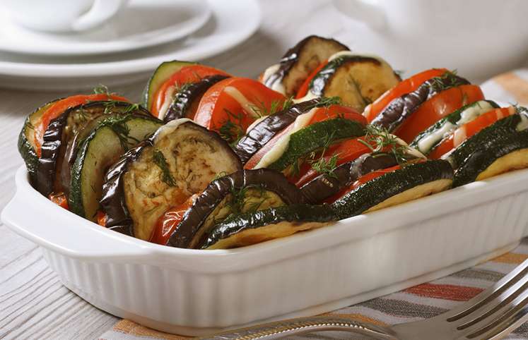 RECEITA DE BERINJELAS AO FORNO
