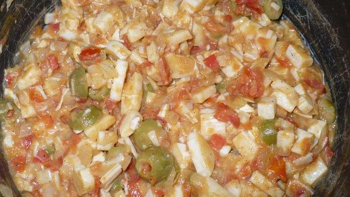RECEITA DE  ENSOPADO DE PALMITO