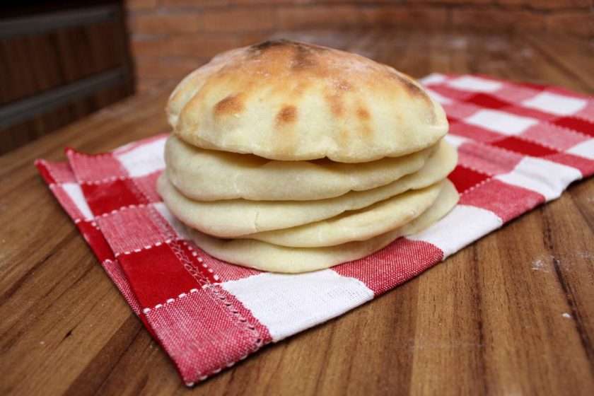 RECEITA DE PÃO SÍRIO