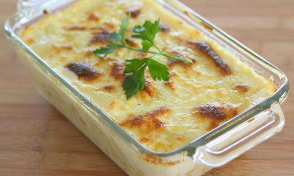 Receita de Bacalhau com natas simples e rápido