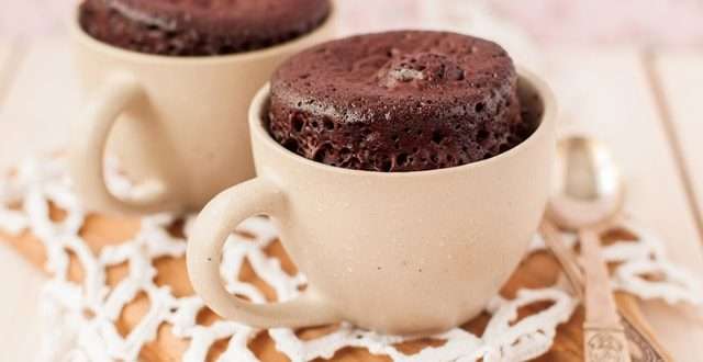 Receita de Bolo de Caneca Vegano
