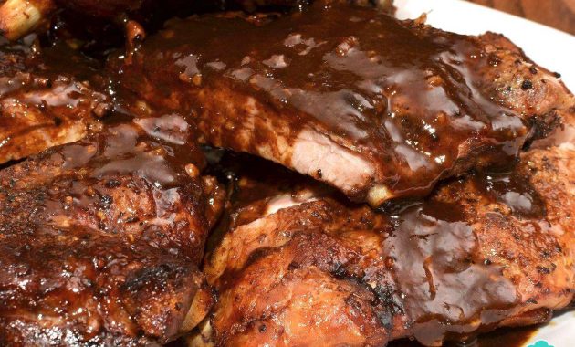 Receita de Costelinha ao molho barbecue do Outback