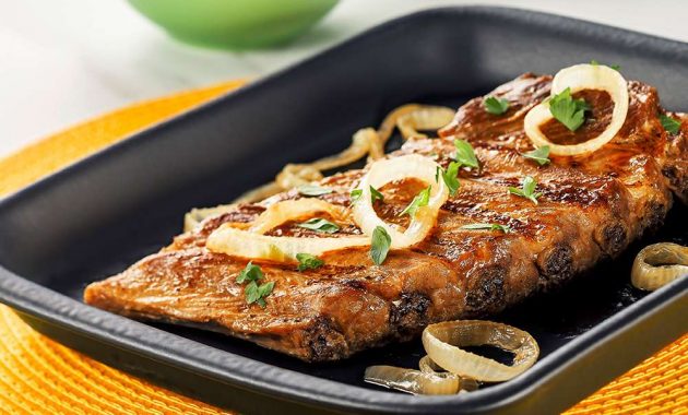 Receita de Costelinha de porco marinada na cachaça