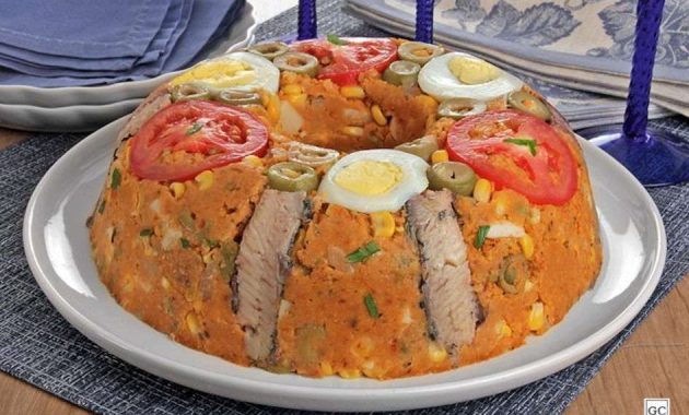 Receita de Cuscuz de sardinha Gostoso