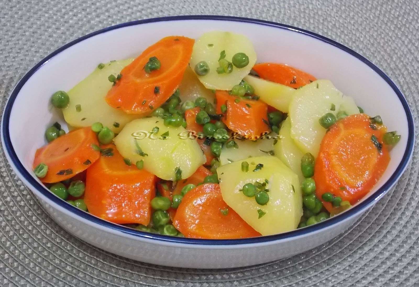 Receita de Legumes na Manteiga para almoço Saudável