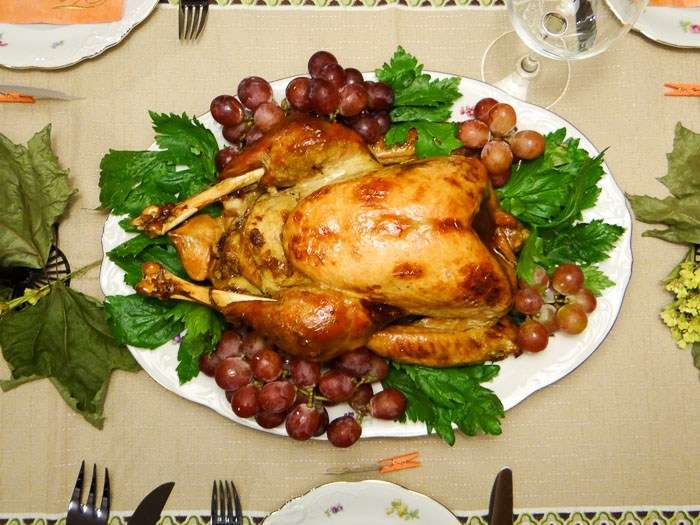 Receita de Peru de Natal Suculento e delicioso