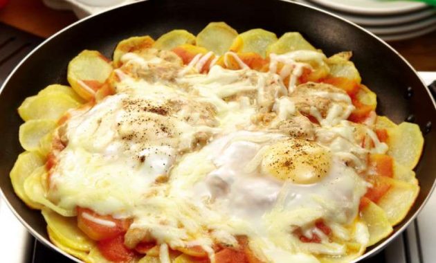 Receita de Pizza de batata
