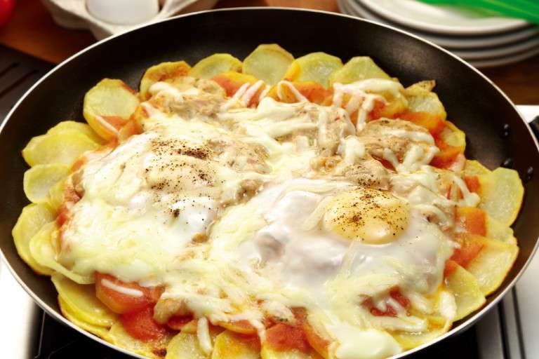Receita de Pizza de batata