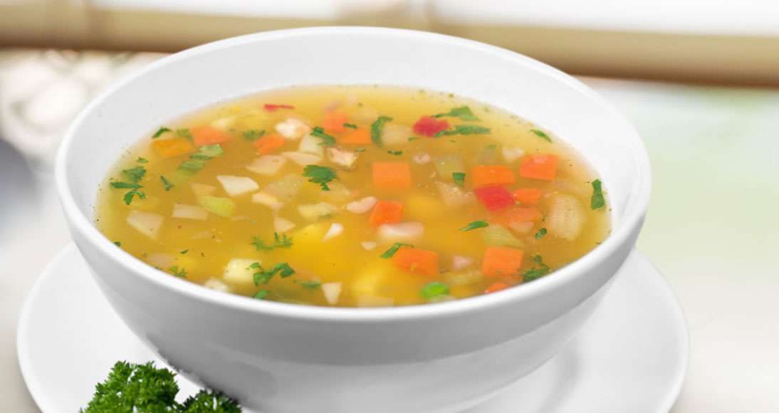 Receita de Sopa de Legumes Básica