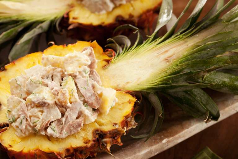 Receita de Salada de batata com atum