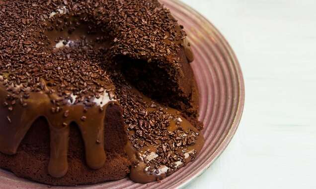 Receita de Bolo Vulcão de Chocolate