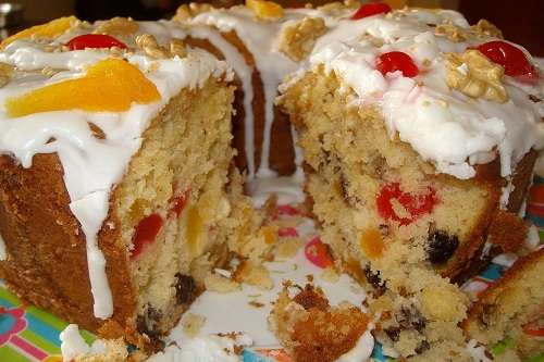 Receita de Bolo de natal Fácil