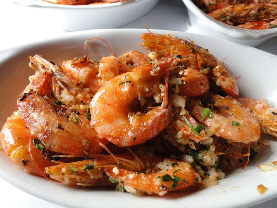 Receita de Camarão ao alho e óleo