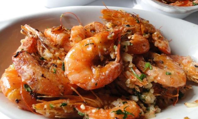 Receita de Camarão ao alho e óleo