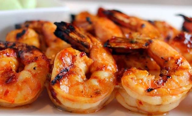 Receita de Camarão na Brasa Delicioso