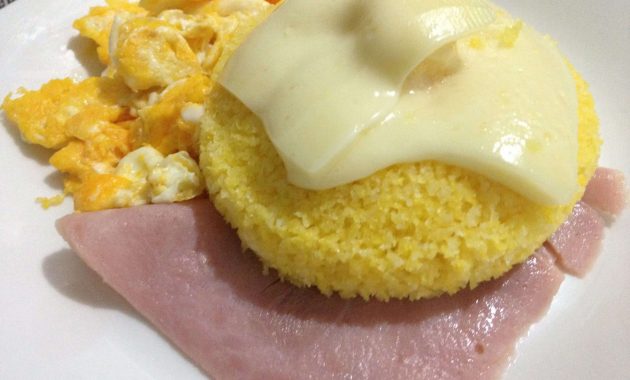 Receita de Cuscuz nordestino com queijo