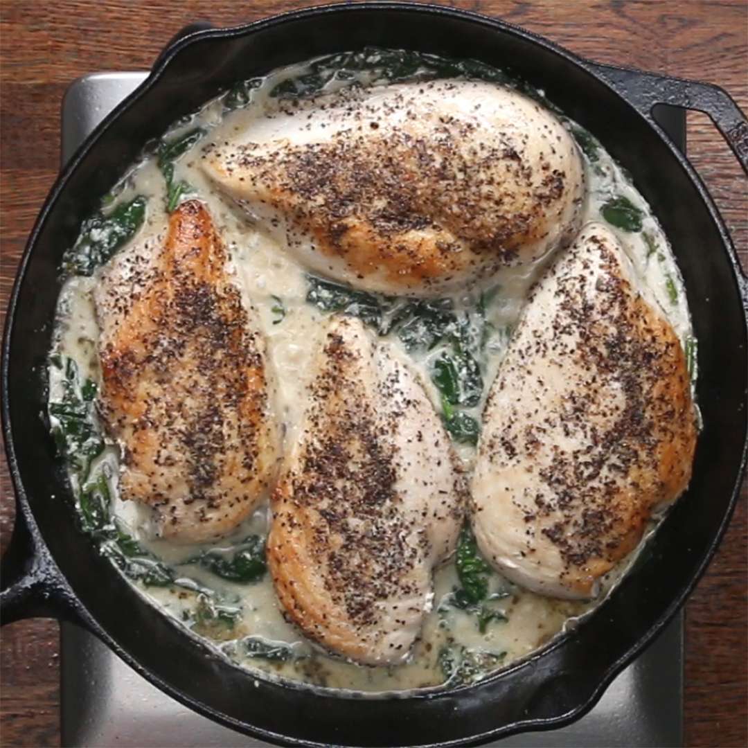 Receita de Frango com alho e limão cremoso