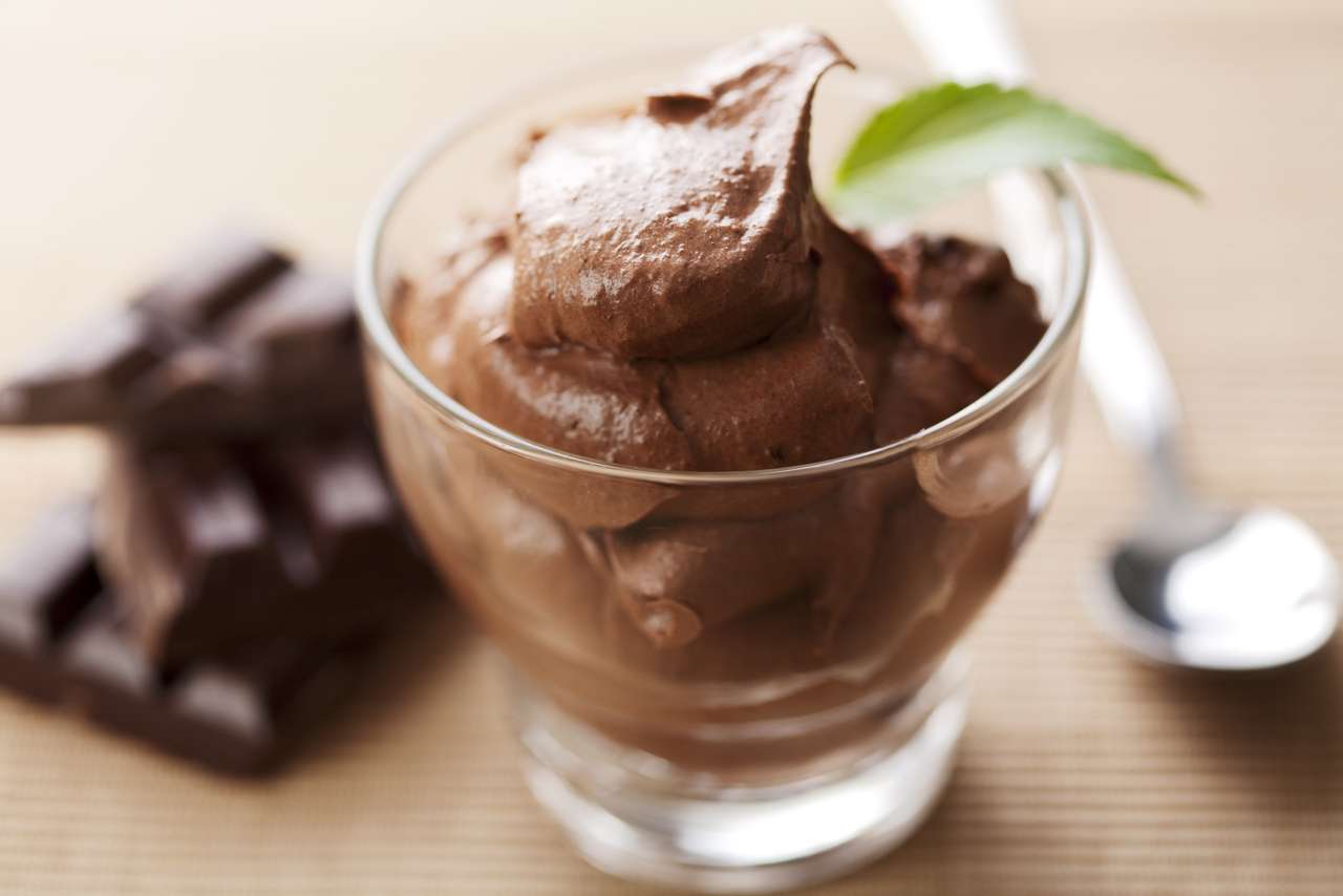 Receita de Mousse de Chocolate Simples Caseira