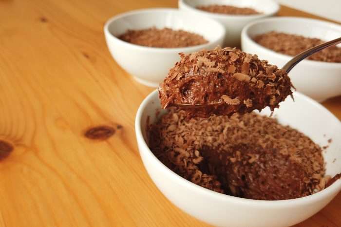 Receita de Mousse de chocolate simples de apenas 15 Min