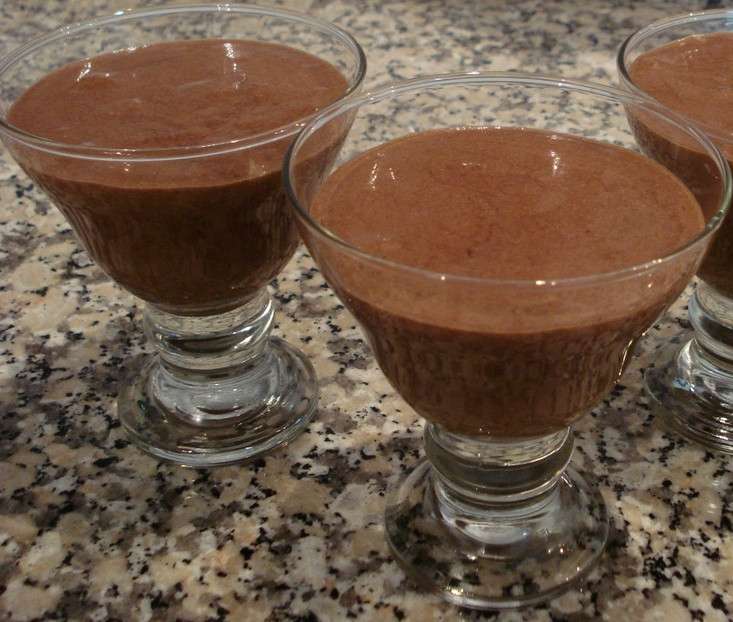 Receita de Mousse de chocolate simples no Copinho