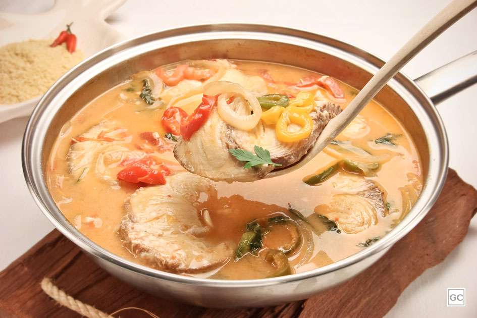 Receita de Peixe cozido no leite de coco Fácil e Gostoso