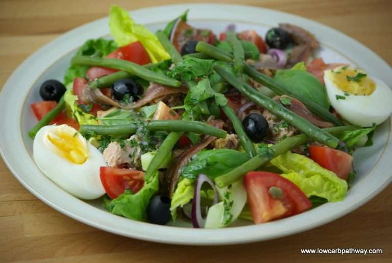 Receita de Salada Low Carb NICOISE