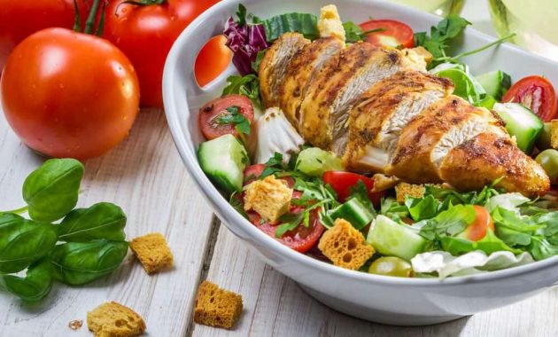 Receita de Salada LowCarb Asiática