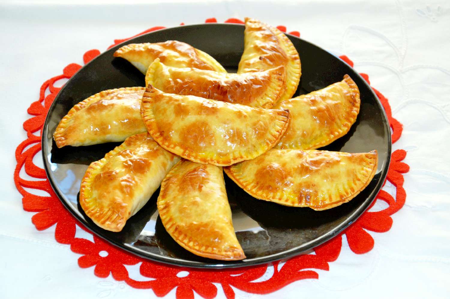 Receita Pasteis de carne e legumes