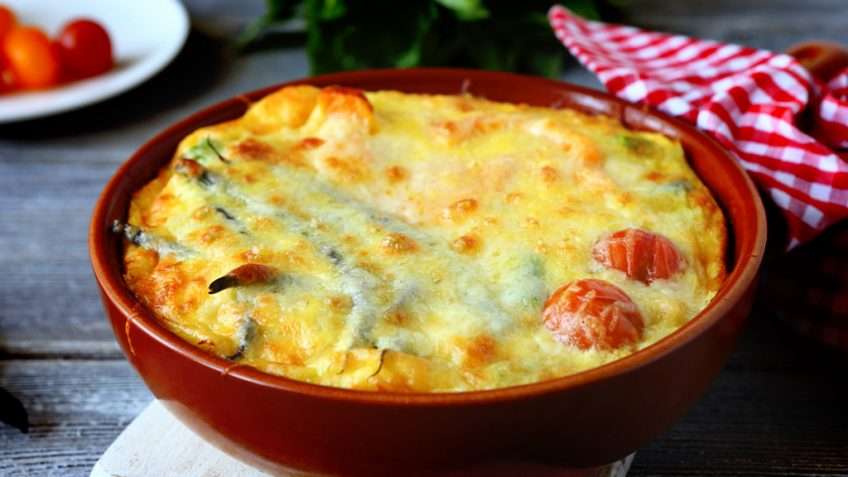 Receita de Abobrinha gratinada Ana Maria Braga