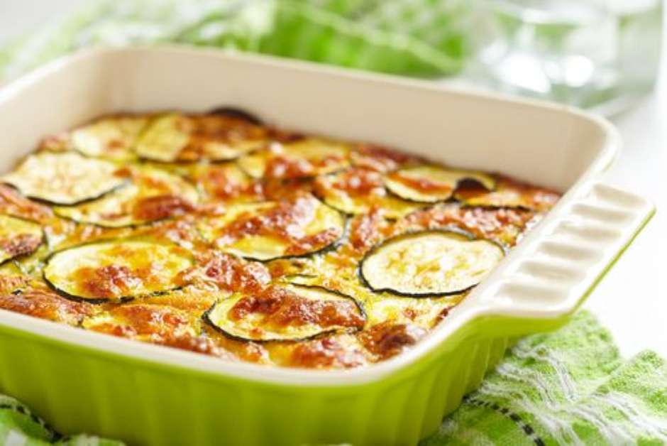 Receita de Abrobrinha Gratinada Tudo gostoso