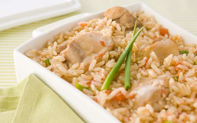 Receita de Arroz com frango Ana Maria Braga