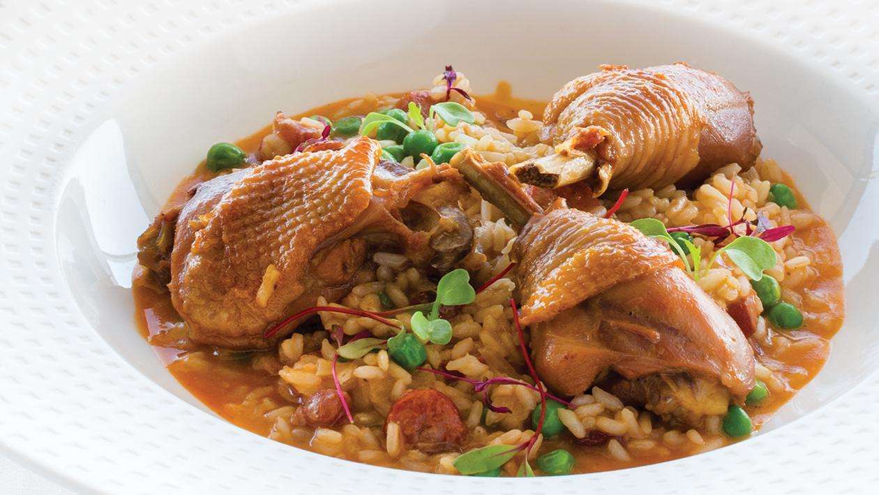 Receita de Arroz de Frango à Moda de Braga