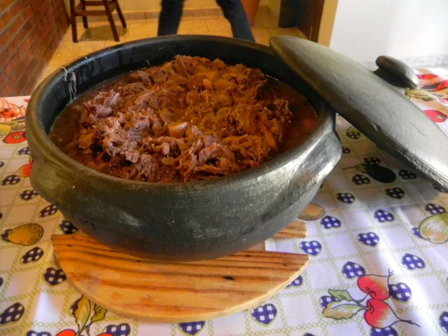 Receita de Barreado de Carne e Linguiça