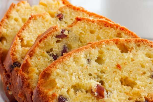 Receita de Bolo de aveia, frutas e canela