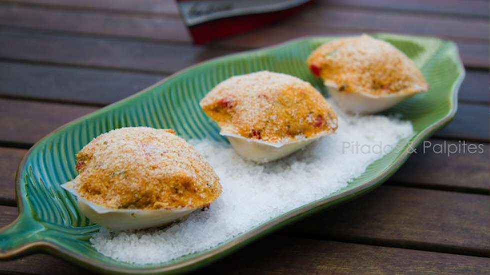 Receita de Casquinha de siri do Restaurante