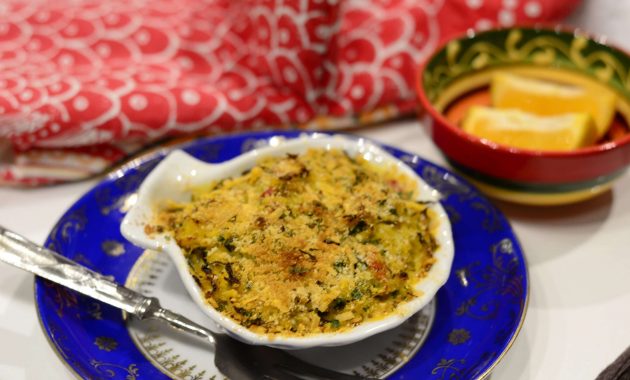 Receita de Casquinha sem Siri com Parmesão